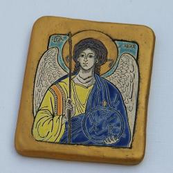 anioł,ceramika,ikona,obrazek - Obrazy - Wyposażenie wnętrz