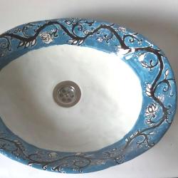 umywalka ceramiczna,umywalka - Ceramika i szkło - Wyposażenie wnętrz