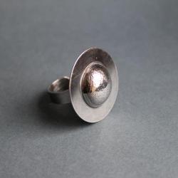 pierścionek srebro saturn unikat - Pierścionki - Biżuteria