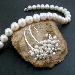 elegancki,perłowy - Komplety - Biżuteria