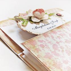 kartka,ślub,życzenia,prezent,kwiaty - Kartki okolicznościowe - Akcesoria