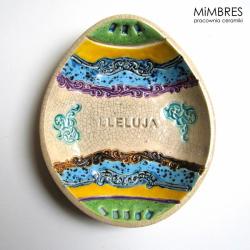jajko,misa,miseczka,mimbres,kolorowa - Ceramika i szkło - Wyposażenie wnętrz