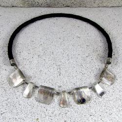 srebro próby 925,metaloplastyka - Naszyjniki - Biżuteria