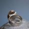 Pierścionki pierścionek srebro minimalizm bawole oko
