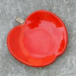 jabłko,miseczka,fusetka,ceramika,herbatka - Ceramika i szkło - Wyposażenie wnętrz