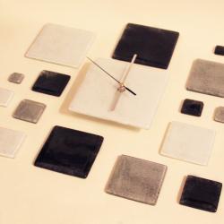 designerski zegar pomysł na prezent na ścianę szkł - Zegary - Wyposażenie wnętrz