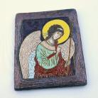 Ceramika i szkło anioł,ikona,ceramika,obraz