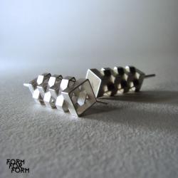 nowoczesne,minimalistyczne kolczyki,formforform - Kolczyki - Biżuteria
