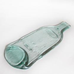 szklana butelka stopiona design na stół podkładka - Ceramika i szkło - Wyposażenie wnętrz