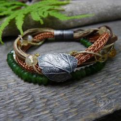 Bransolet - viking knit - Bransoletki - Biżuteria