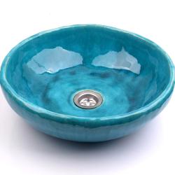 umywalka z gliny,umywalka ręcznie robiona - Ceramika i szkło - Wyposażenie wnętrz