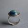 Pierścionki pierścionek srebro 925 retro vintage jaspis blue