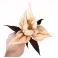 Broszki irys broszka,filcowany,kwiat,waniliowy