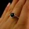 Pierścionki Nehesi,pierścien,mały,ze srebra,z minerałami