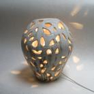 Ceramika i szkło lampa artystyczna,lampa unikatowa,światło lampa