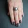 Pierścionki pierścionek srebro 925 filigran perła biała