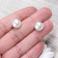Kolczyki Srebrne kolczyki z perłami