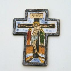 krzyż,ikona,ceramika,obraz - Obrazy - Wyposażenie wnętrz