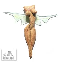 nagość,anioł,kobieta,akt,rzeźba,fusing - Ceramika i szkło - Wyposażenie wnętrz