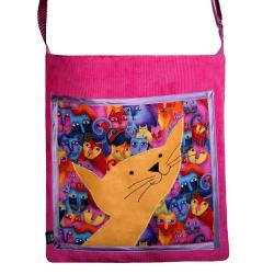 torba autorska,kot,prezent,dziecko,kolorowa - Na ramię - Torebki