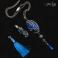 Wisiory wisior,lapis lazuli,srebro,wire wrapping