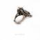 Pierścionki srebrny pierścionek,biżuteria,wire-wrapping