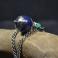 Naszyjniki lapis lazuli i turkus,długi naszyjnik