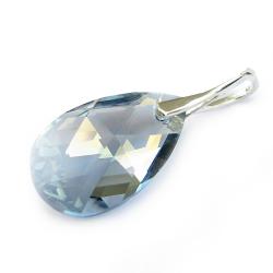 wisior z kryształem Swarovski Blue Shade - Wisiory - Biżuteria
