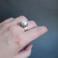 Pierścionki pierścionek srebro 925 filigran perła biała