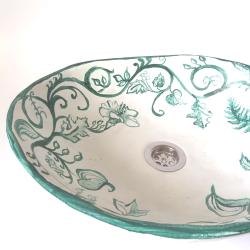 umywalka ceramiczna,umywalka,umywalka rustykalna - Ceramika i szkło - Wyposażenie wnętrz