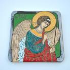 Obrazy ikona,anioł,Gabriel,obraz,ceramika,archanioł