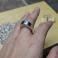 Pierścionki srebrny pierścień,prosty pierścień,geometryczny
