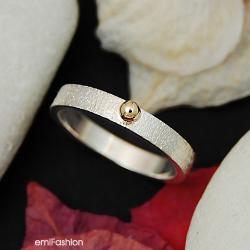 pierścionek,obrączka,złoto,srebro, - Pierścionki - Biżuteria