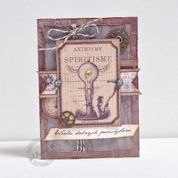 steampunk,męska,urodziny,imieniny - Kartki okolicznościowe - Akcesoria