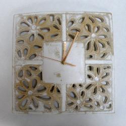 zegar wiszący,zegar ceramiczny - Zegary - Wyposażenie wnętrz