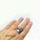 Pierścionki Srebrny pierścionek z perłami
