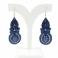 Kolczyki haft sutaszowy,soutache,sutasz,beading,