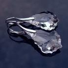 Kolczyki kolczyki slubne Swarovski Crystal Baroque srebro