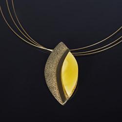 wisior,bursztyn,srebro,naszyjnik,unikat,amber - Wisiory - Biżuteria