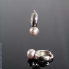 Kolczyki kolczyki,srebrne,perła naturalna