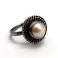 Pierścionki perła,srebrny,oksyda,vintage,babciny,styl,klasyka