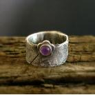 Pierścionki pierścień,srebro,ametyst