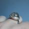 Pierścionki pierścionek srebro kwarc turmalin filigran