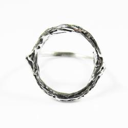 okrągły pierścionek,circle ring, - Pierścionki - Biżuteria