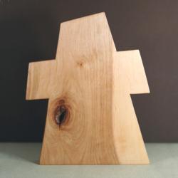 dekoracja z drewna,krzyż - Inne - Wyposażenie wnętrz
