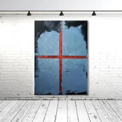 malarstwo,obraz,niebieski,wnętrze,dom,wystrój - Obrazy - Wyposażenie wnętrz