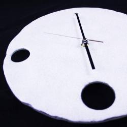 zegar design szkło art na ścianę prezent szklany - Zegary - Wyposażenie wnętrz