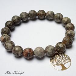 kamienie,drzewko,bonsai - Bransoletki - Biżuteria