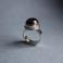 Pierścionki pierścionek srebro 925 filigran perła czarna