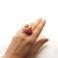 Pierścionki różowy pierścionek,lekki i duży pierścionek